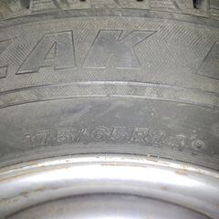 スチールホイール　4本の画像