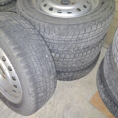 スチールホイール　4本の画像