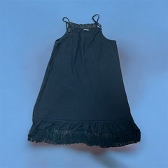 ブラック レース付きペチコートの画像