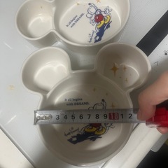 プレート　陶器　ミッキーの画像