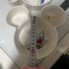 プレート　陶器　ミッキーの画像