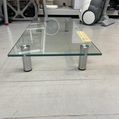 【ガラステーブル】【ニトリ】クリーニング済み【管理番号11411】九の画像