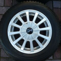 雪道NO1・BSスタットレス１７５－６５－１４・両面綺麗なホイールいかが～の画像
