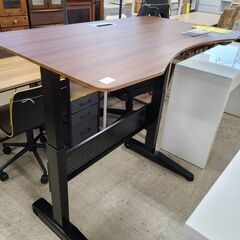J1805【リユースのサカイ柏店】タンスのゲン　昇降デスク　スタンディングデスク　クリーニング済　の画像
