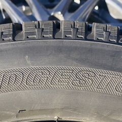 スタッドレス 155/65R14 東北6県無料配送対応‼️爆安‼️最終値下げ‼️①超バリ溝❗ 国産ブリジストン VRX ❗ アルミ付き 国産 タイヤ !!　スタットレスの画像