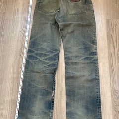 話中。デニム　ジーンズ　ラングラーの画像