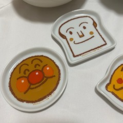 アンパンマン　食器セット　どんぶり　小皿の画像
