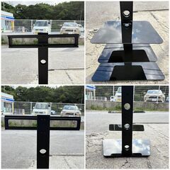 【❗️✨組立できる方おすすめ！✨❗️】スタイリッシュTVラック✨金具・ネジセット付き✨簡易清掃・動作確認済み❗️の画像