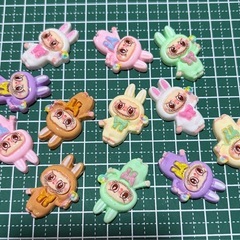 デコパーツ　50個の画像