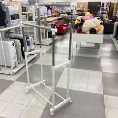 ★リユースのサカイ千葉中央店★  ハンガーラック 白 H154～90×D43×W76 クリーニング済み TC5375の画像