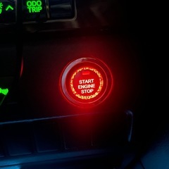 トヨタ車用プッシュスタートボタンクリスタルレインボーの画像