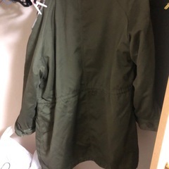 ミリタリー軍用コート 緑VILLEFRANCHE 92C 1981の画像