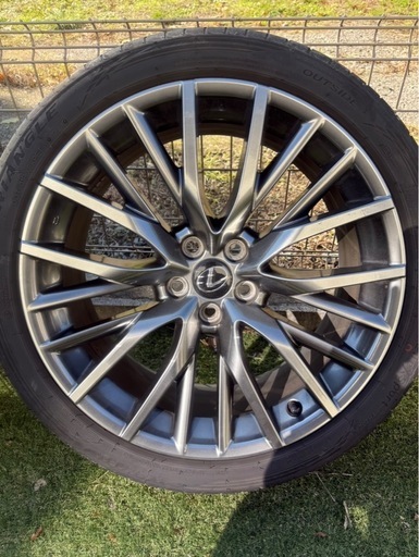 レクサスFスポ　　　RX純正タイヤセット