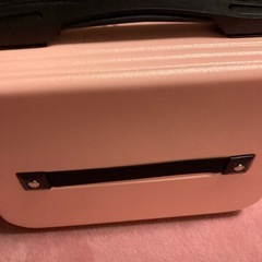 【モンゴル🇲🇳で購入】ハンディスーツケース ピンクの画像