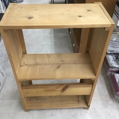 ◇ドリーム尼崎1号館◇【ジモティー割引対象商品】木製2段ラックの画像