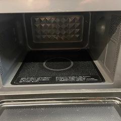 【中古】電子レンジ　シャープ　フラット型　2020年製【IK57】の画像