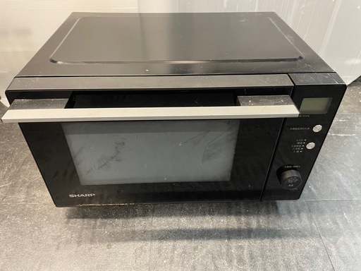 【中古】電子レンジ　シャープ　フラット型　2020年製【IK57】