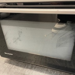 【中古】電子レンジ　シャープ　フラット型　2020年製【IK57】の画像