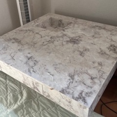 大理石ローテーブル　オーダーメイドの画像