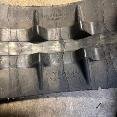 ヤマハ除雪機クローラジャンクの画像