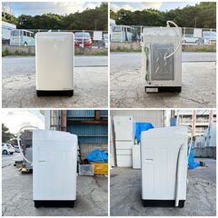 【❗️✨シンプルで使いやすい✨❗️】Hisense 洗濯機 7.5kg 2019年製 一人暮らし〜家族向け✨簡易清掃・動作確認済み❗️の画像