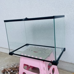 ガラスRuexue 大型 透明 ペットケージ(50x30x35)cmの画像