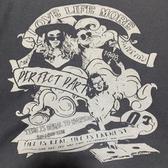 SHEIN 文字グラフィック半袖Tシャツ グランジ y2kの画像