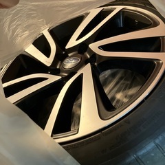 225/45r18 アルミ付き4本の画像