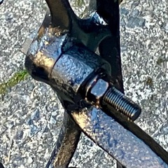 ※説明必ず読んで！【簡易塗装】シンガーミシン・足踏み土台・網目・昭和レトロの画像