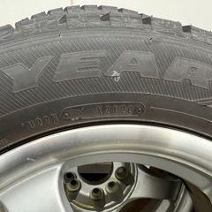 195/65R15 スタッドレス　バリ山　ホイール付の画像