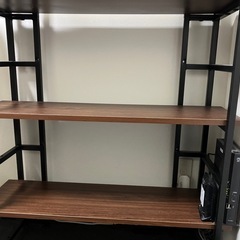 五段シェルフの画像
