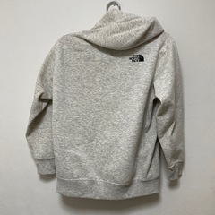 ノースフェイス スクエアロゴ フーディ スウェット トレーナーの画像