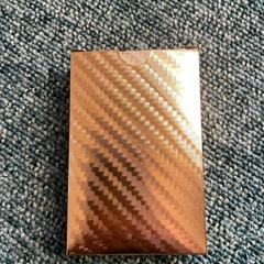 ゴールドトランプ　プラスチック製の画像