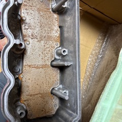 赤帽サンバー‼️タペットカバー‼️🟥赤色ざらざら塗装‼️の画像