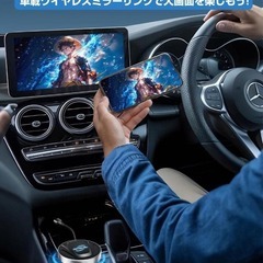 新品❣️CarPlay AI Box Android13アタブター SIMカードの画像