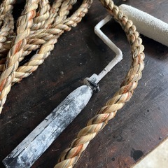 荷台荷物留めロープ　ピアノ運搬固定ロープ9m が2本の画像