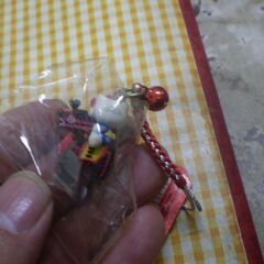 キティ(郷土玩具シリーズ/三春駒) 根付け「ハローキティ」の画像