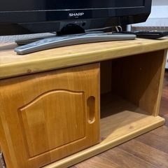 テレビ台付きテレビ26Ｖの画像