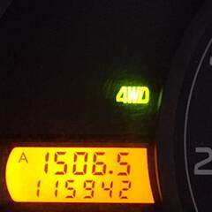 サンバー　軽トラ　TT2　状態良好　４WD　MT　白　個人　スバル４気筒　車検8年12月　11万キロの画像