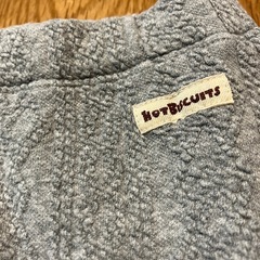 HOT BISCUITS ベビー用グレー レギンス　90の画像
