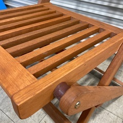 ガーデンチェア 木製 折りたたみイス 椅子の画像