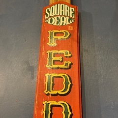 アメリカンビンテージ壁かけサインの画像