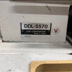 JUKI DDL-5570 工業用ミシンの画像