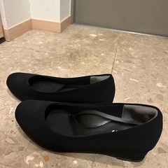 CLOSSHI クロッシー　フォーマル　
 足の疲れないパンプス　黒　24センチの画像