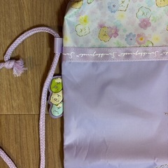 未使用！すみっコぐらし  ナイロン　ナップリュク の画像