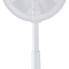 アイリスオーヤマ 扇風機 首振り 風量3段階 タイマー機能付き 換気 リビング扇 ホワイト PF-301RA-Wの画像