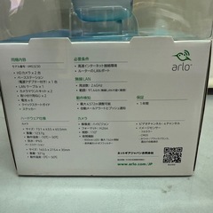 arlo スマートホームセキュリティカメラ　VMS3230の画像