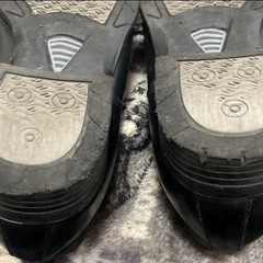 ②シューズ　ブラック就活向けの画像