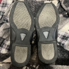 ②シューズ　ブラック就活向けの画像