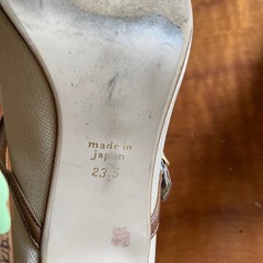 VanityBeauty オープントウ パンプス/ホワイト コルクソールの画像